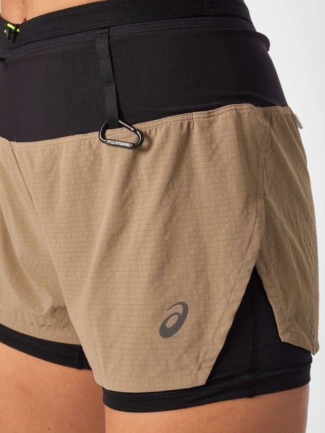 Compression Shorts Short En Femme ASICS Women's Fujitrail 2in1