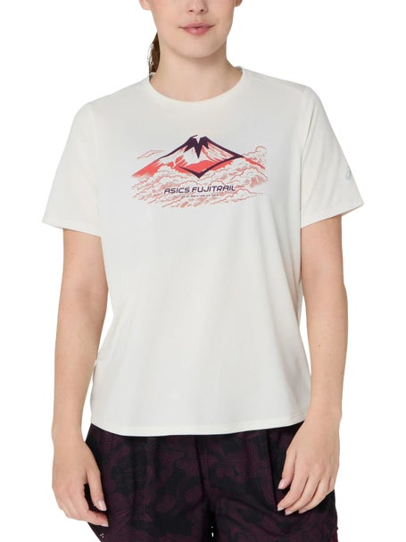 ASICS Womens Fujitrail Logo SS Top