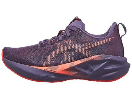 Chaussures Femme ASICS Novablast 5 Greyish Purple Coral Reef