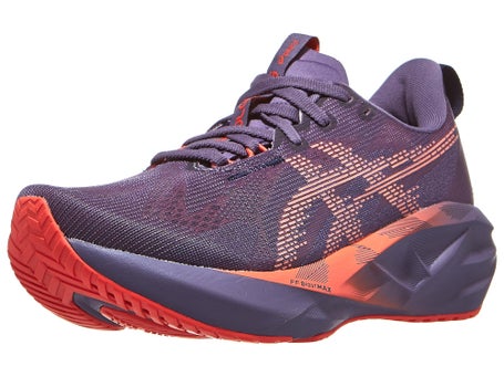 ASICS Novablast 5\Women Shoe\Greyish Purple/Coral Re
