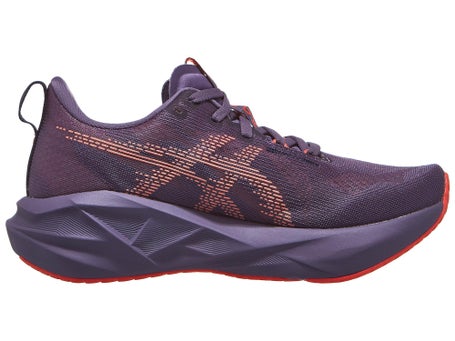 ASICS Novablast 5\Women Shoe\Greyish Purple/Coral Re