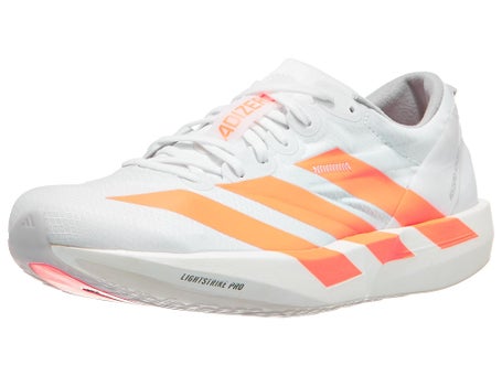 adidas Adizero adios 9 Damen Laufschuhe Weiß Orange Rot