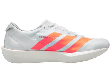 adidas Adizero adios 9 Damen Laufschuhe Weiß Orange Rot