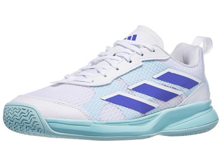Chaussures Femme adidas Avaflash Blanc Bleu Aqua TOUTES SURFACES