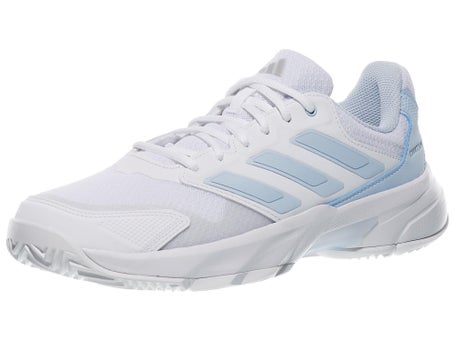 adidas CourtJam Control 3 AC\White/Sky Blue Women Shoe