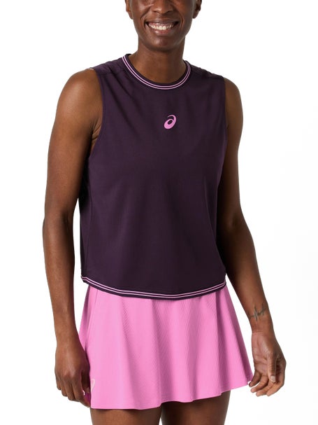 Asics Womens Game Tank Burgundy