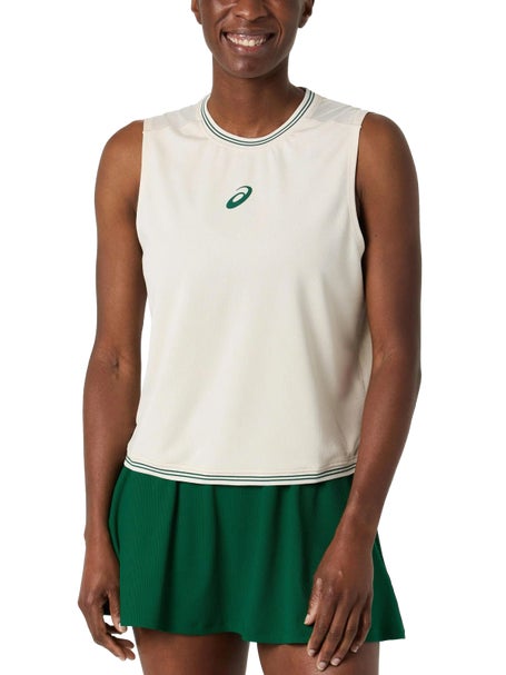 Asics Womens Game Tank Beige