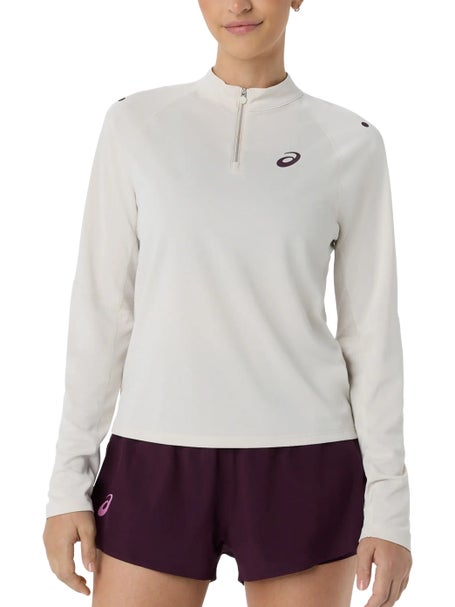 Asics Womens Match 1/2 Zip LS Top