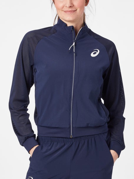 Asics Damen Match Jacke Marineblau