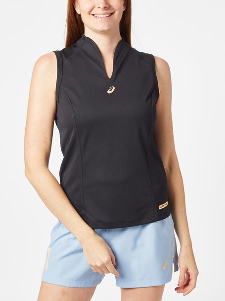 Débardeur Femme Asics PDL Court Noir