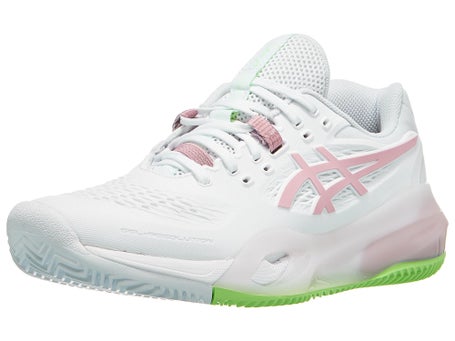Chaussures Femme Asics Gel Resolution X Wh Morganite TERRE BATTUE