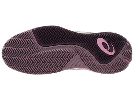 Chaussures Femme Asics Gel Resolution X Oat Aubergine TERRE BATTUE