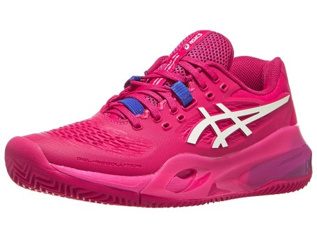 Chaussures Femme Asics Gel Resolution X Rose Cream TERRE BATTUE