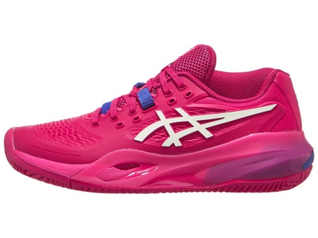 Chaussures Femme Asics Gel Resolution X Rose Cream TERRE BATTUE