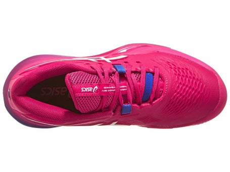Chaussures Femme Asics Gel Resolution X Rose Cream TERRE BATTUE