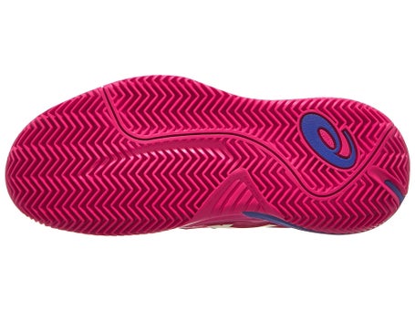 Chaussures Femme Asics Gel Resolution X Rose Cream TERRE BATTUE
