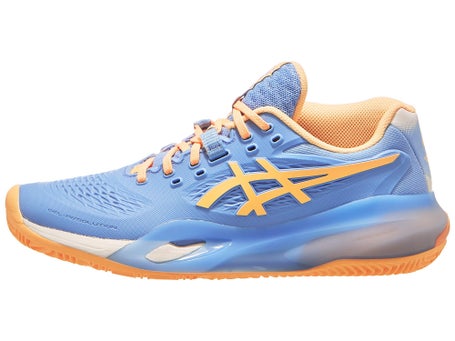 Asics Gel Resolution X Padel\Stone/Orange Womens Shoes