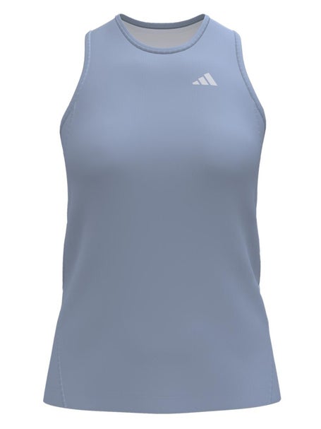 Camiseta mujer adidas Team Court Azul Claro