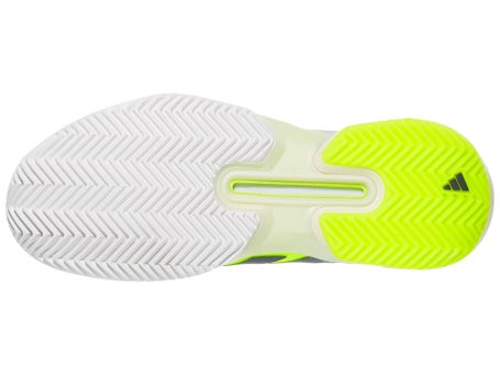 Chaussures Femme adidas adizero Ubersonic 5 Lemon White TERRE BATTUE
