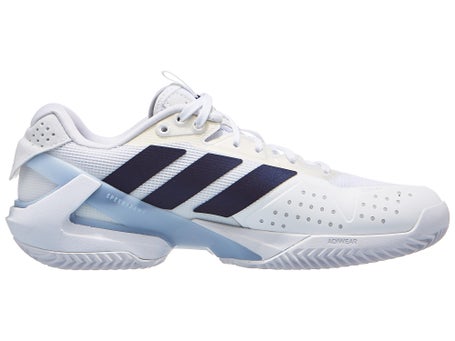 Zapatillas mujer adidas adizero Ubersonic 5 White Blue TIERRA BATIDA