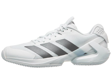 Zapatillas mujer adidas adizero Ubersonic 5 White Iron HIERBA