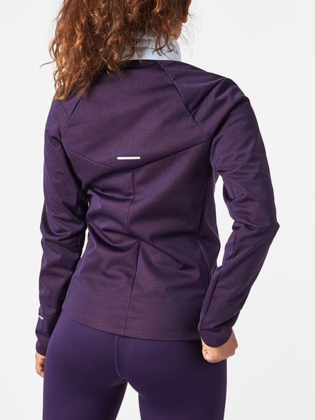 Asics Winter Womens Long Running Tights - Purple