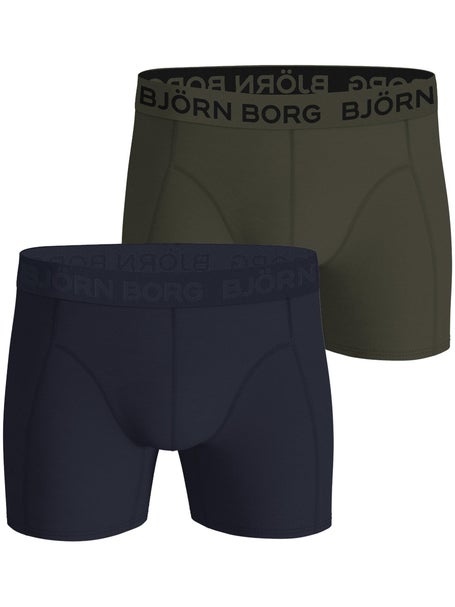Bjorn Borg Mens Fall Cotton Stretch 2-Pack Boxer