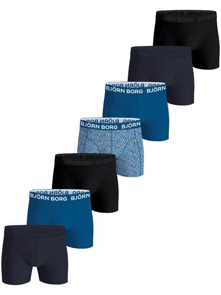Bjorn Borg Mens Summer Cotton Stretch 7-Pack Boxer