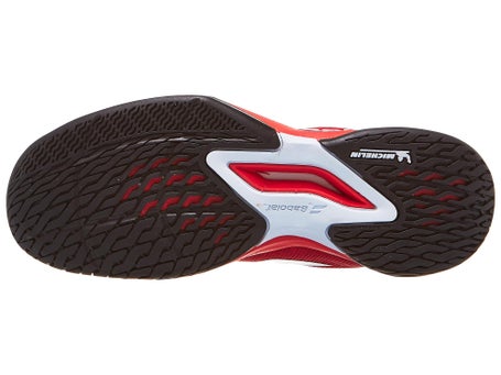 Babolat Jet Mach III AC\Cherry Tomato/Wh Junior Shoes