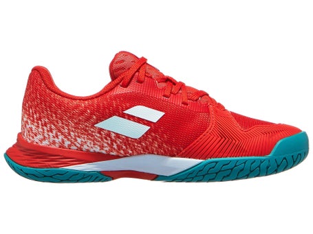 Babolat Jet Mach III ALLCOURT Kinderschuh Fiesta Red