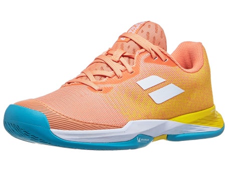 Babolat Jet Mach III ALLCOURT Kinderschuh Coral Gold Fusion