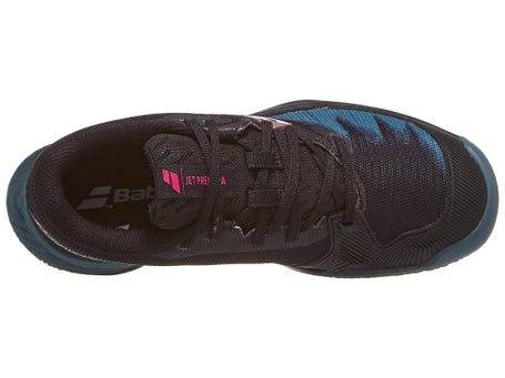 Babolat Jet Premura 2 Padel Kinderschuh Schwarz