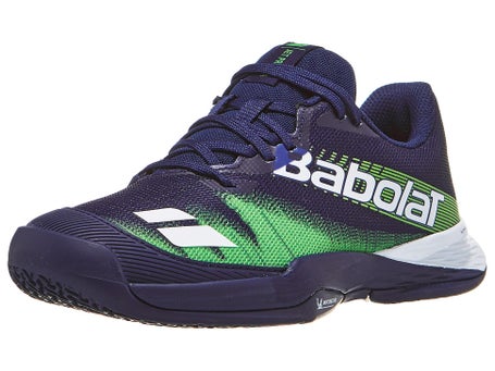 Babolat Jet Premura 2 Padel\Blue/Green Junior Shoes