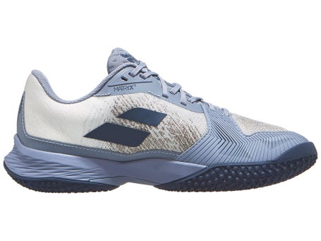 Babolat Jet Mach III Sand Grass White/Grey Men Shoe - Running 