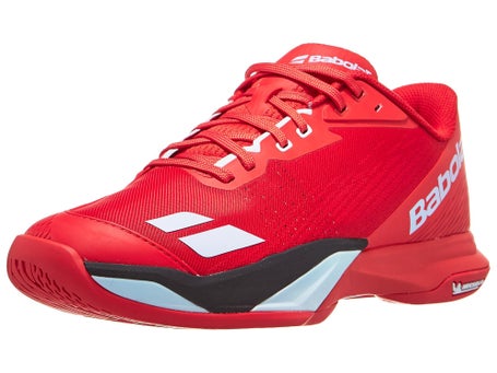 Babolat Jet Mach IV AC\Cherry Tomato/White Mens Shoes