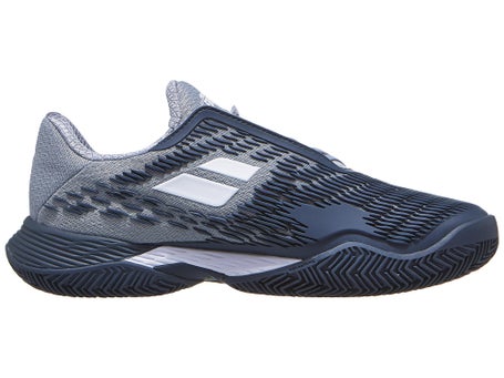 Scarpe Babolat Propulse Fury 3 Grigio Bianco Uomo TERRA BATTUTA