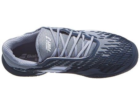 Scarpe Babolat Propulse Fury 3 Grigio Bianco Uomo TERRA BATTUTA