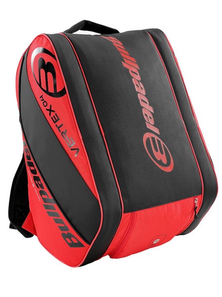 Bullpadel Vertex 04 Comfort Padel Racket - Black/Red