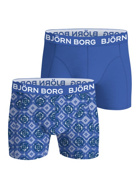 Bjorn Borg Mens Spring Cotton Stretch 2-Pack Boxer