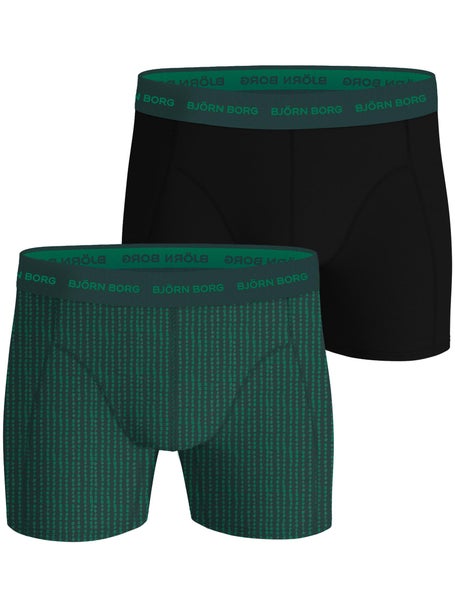 Bjorn Borg Mens Summer Cotton Stretch 2-Pack Boxer