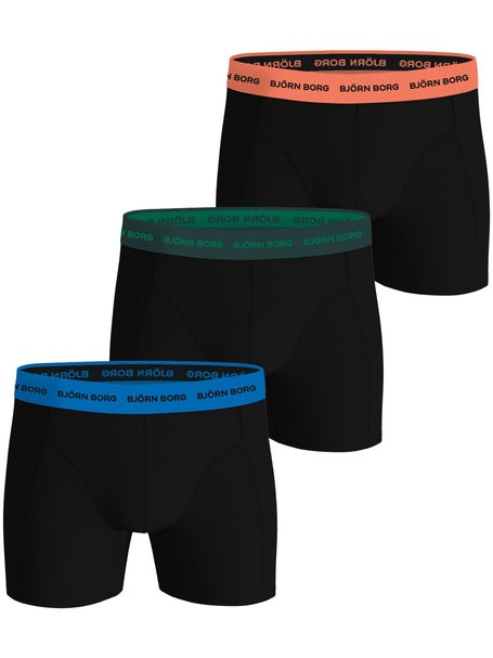Bjorn Borg Mens Summer Cotton Stretch 3-Pack Boxer