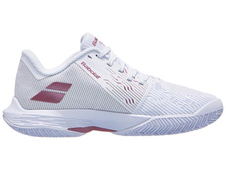 Babolat Jet Tere 2 SANDPLATZ Damenschuh Weiß Pink