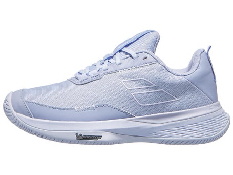 Chaussures Femme Babolat SFX Evo Xenon Bleu Blanc TOUTES SURFACES