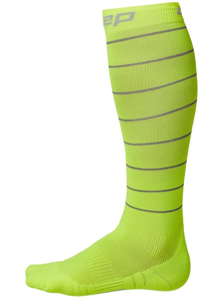 CEP Mens Pro Run Reflective Tall Socks