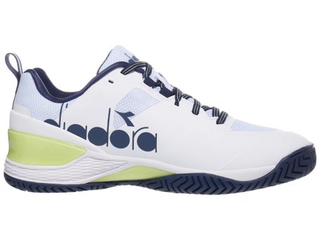 Zapatillas hombre Diadora Blushield Torneo 2 Blanco Azul MULTIPISTA