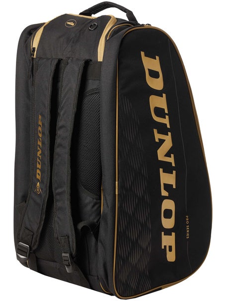 Dunlop Pro Series Padel Racket Bag Black/Gold