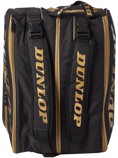 Dunlop Thermo Elite Padel Racket Bag Black/Gold