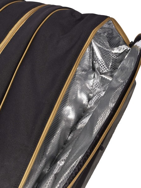 Paletero Dunlop Thermo Elite 22 Negro Dorado