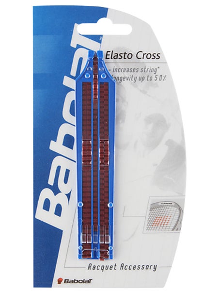 Protecteur De Cordage Babolat Elastocross – Ruban Pour Raquette De Tennis – Réduit La Friction – Prolonge La Durée Des Cordes – Taille Unique