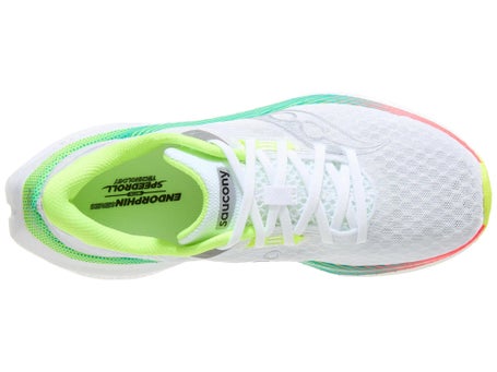 Saucony Endorphin Speed 5\Womens Shoes\White/Multi